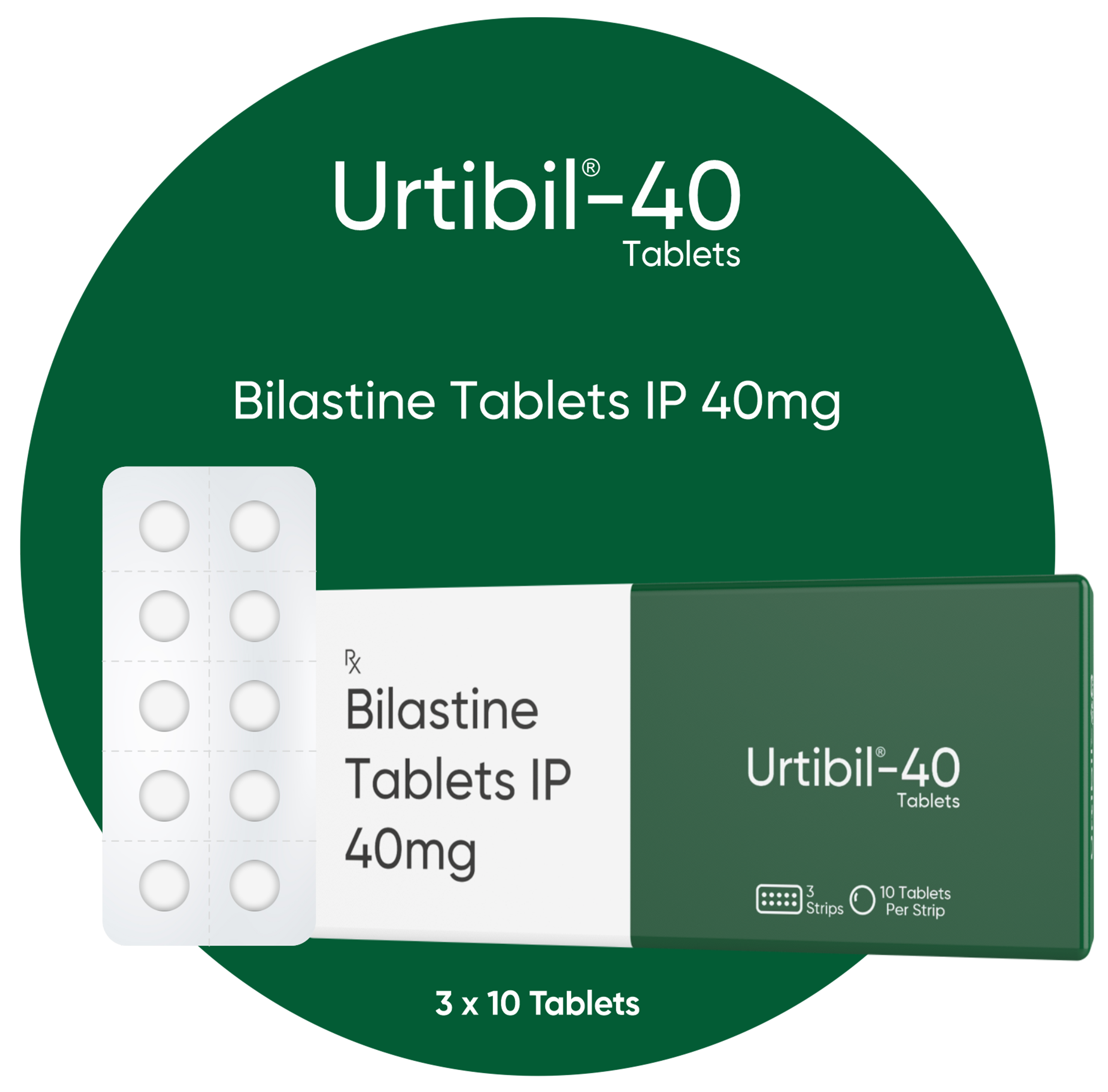 URTIBIL 40 TABLETS